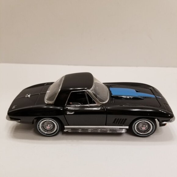 🚗1967 Corvette Convertible Black Rare Vintage Collectible Car Diecast Model - Picture 13 of 16